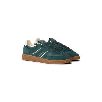 Tommy Jeans Su&egrave;de leren sneakers THE GREENWICH
