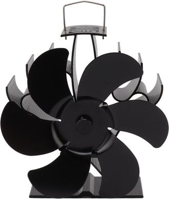 OEM Ventilador Para Estufa, Silencioso, De Aleaci&oacute;n De Aluminio, Con 6 Aspas Termocalentadas Para Estufas De Queroseno