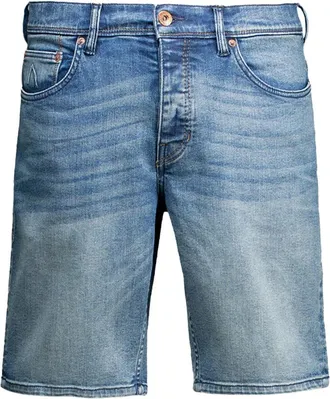 Chasin Chasin, Heren, Korte broeken, Blauw, Maat: S Denim