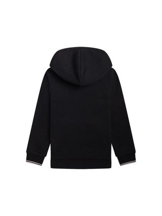 Fred Perry Twin-Tipped Hooded Sweatshirt - Black