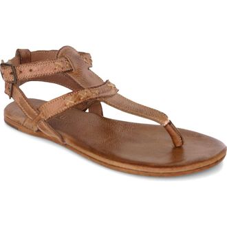 Bed St&uuml; Moon Ankle Strap Sandal in Tan Dip Dye at Nordstrom, Size 8.5