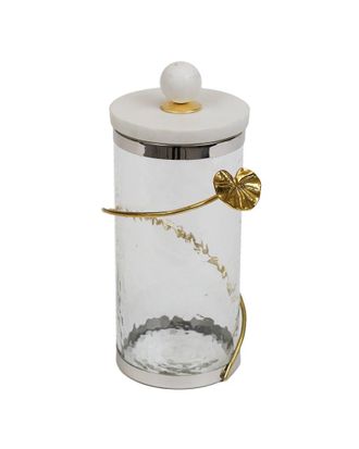 Alice Pazkus 5In Diameter Gold Canister