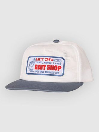 Salty Crew Bait Shop Trucker Cap weiss