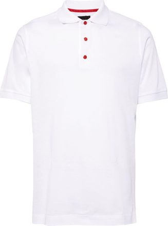 Kiton fine-knit cotton polo shirt - men - Cotton - XXXL - White