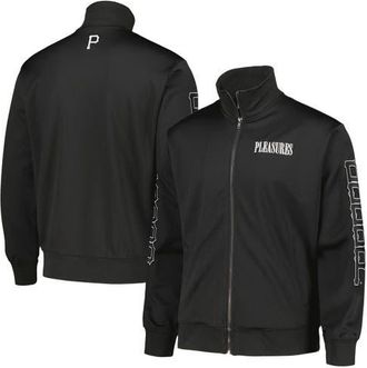 Pleasures Mens PLEASURES Black Pittsburgh Pirates Pitcher Full-Zip Track Jacket at Nordstrom, Size Medium
