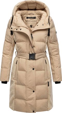 Navahoo dames wintermantel Funkelteddy - stijlvol, warm & modern