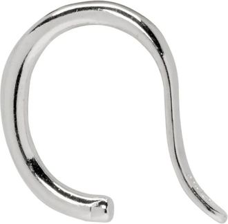 Saskia Diez Bold Wire earcuff - women - Sterling Silver - One Size