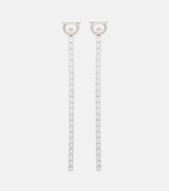 Ferragamo Embellished drop earrings