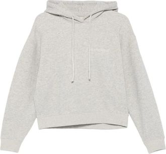 Marc O'Polo Felpa con cappuccio e coulisse - Grigio