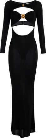 Elisabetta Franchi Mujer, Vestidos, Negro, Talla: L