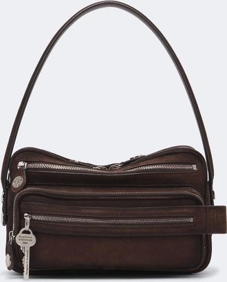 Acne Studios Camero Party suede shoulder bag