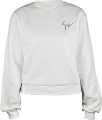 Giuseppe Zanotti Mujer, Sudaderas, Blanco, Talla: XS