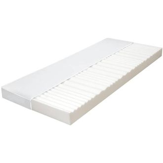 vidaXL Colch&oacute;n 7 Zonas Espuma De Pu 10 Cm H2 H3 80x200 Cm Vidaxl