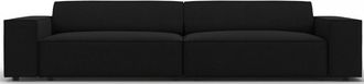 BLOOMINGLOFT 3-Sitzer Designsofa Jodie - Strukturstoff