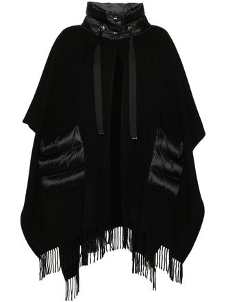 Herno wol en nylon cape