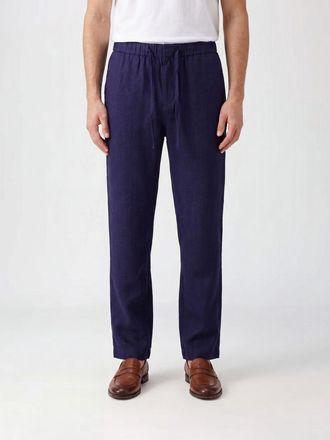 Frescobol Carioca Pantaloni Oscar con coulisse in cotone e lino