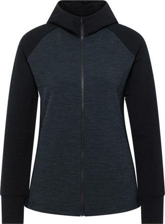 Stoic MerinoFleece260 FlenSt. II Zip Hoody Merinohoodie f&uuml;r Damen | schwarz