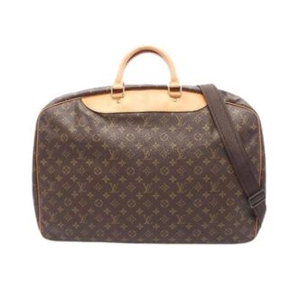 Louis Vuitton Pre-owned Alize 2way Boston Bag Monogram Coated Canvas - unisex - Louis Vuitton Vintage - Vintage Weekend Bags - Brown - ONE SIZE - Pre-owned