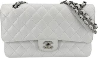 Chanel Pre-owned Vintage Schoudertas - Dames - Vintage Schoudertas - Wit - ONE Size - Vintage