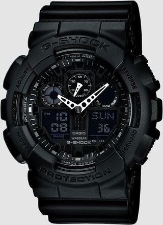 G-Shock GA-100 schwarz