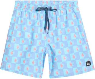 Quiksilver Mix Volley 17 Swim Trunks in Infinity at Nordstrom, Size Xx-Large