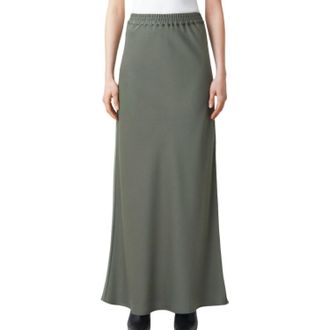 Closed Sunny Skirt In Green Weed
