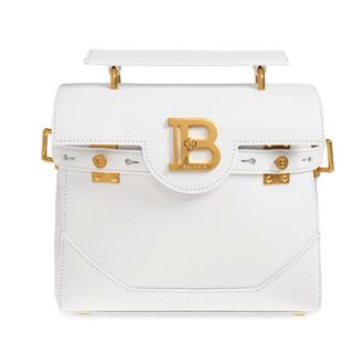 Balmain Handbags, female, White, Size: ONE SIZE B-Buzz 23 Tote Bag