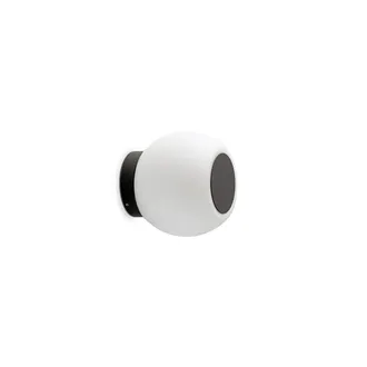 Faro Barcelona Faro Moy Aplique De Ba&ntilde;o Negro Mate Ip44 3000k