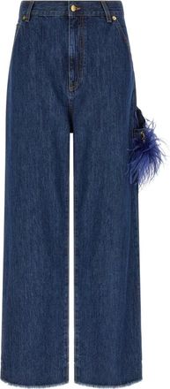 Darkpark Darkpark, Dames, Jeans, Blauw, Maat: W24 Katoen