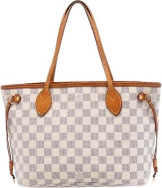 Louis Vuitton Pre-owned Tote Bags, female, White, Size: ONE SIZE Pre-owned Neverfull PM