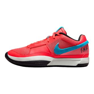 Nike Nike mens Nike Mens Basketball Shoe Ja 1, Ember Glow/Blue Lightning, 8.5 UK