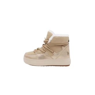 U.S.Polo Association U.s. Polo Assn., Schoenen, Dames, Beige, 38 EU, Leer, Icy 004 Boot