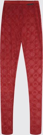 Marine Serre Socks MARINE SERRE Woman color Red