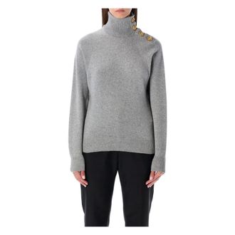 Balmain Mujer, Jerseys, Gris, Talla: M