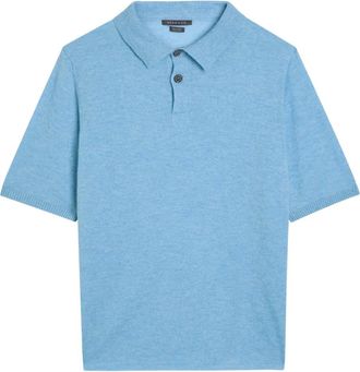 Begg x Co Polo con bottoni - Blu