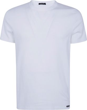 Tom Ford T-Shirt Crewneck Cotton Stretch Jersey