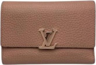 Louis Vuitton Pre-owned Vintage Tri-Fold Portemonnee - Dames - Vintage Accessoires - Bruin - ONE Size - Leer - Vintage