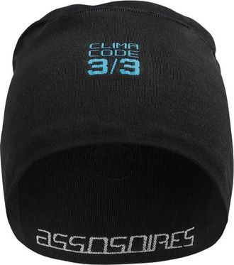 Assos Winter Cap P1 Velomütze - Unisex | schwarz