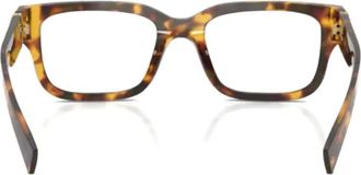 Miu Miu Eyewear Occhiali squadrati con logo - Marrone