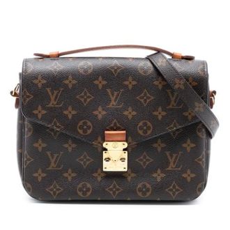 Louis Vuitton Pre-owned Cross Body Bags, female, Brown, Size: ONE SIZE Pre-owned Fabric Cross Body Bag