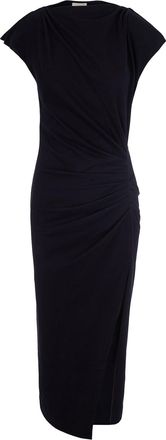 Isabel Marant Boat-Neck Jersey Long Dress