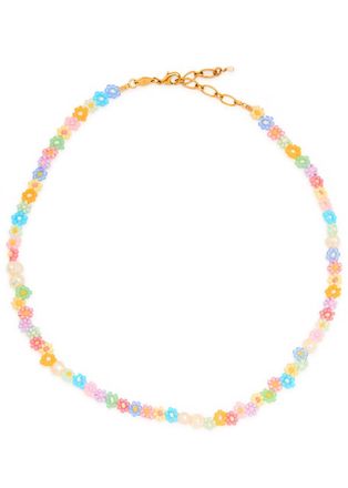 Anni Lu Anni LU Fleur 18kt Gold-plated Necklace - Multicoloured - One Size
