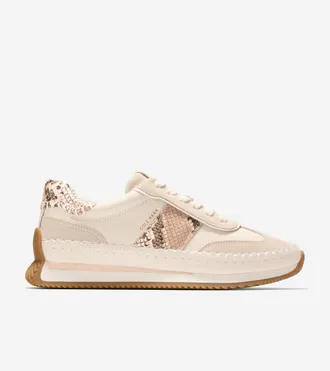 Cole Haan Womens GrandPr&oslash; Premier Sneakers - Beige Size 5.5