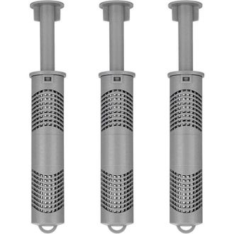 OEM Los Cartuchos De Iones Minerales Crezuo Para Spas Aportan Agua De Manantial Fresca Y Cristalina A Su Ba&ntilde;era De Hidromasaje (3 Unidades, Gris)