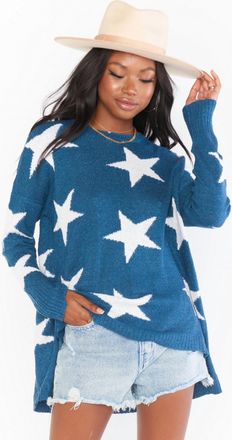 Show me your Mumu Bronson Sweater In Blue