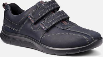 Hotter Mens Energise Mens Riptape Casual Shoe - Black - Size: 9.5