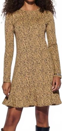 Nation Ltd Lyla Mini Dress In Ditsy Animal