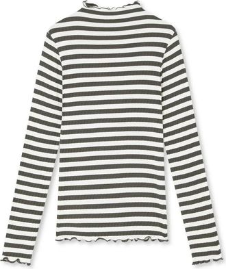 Mads Norgaard Stijlvolle longsleeve T-shirt Rosin - Dames - Longsleeves - Veelkleurig - 2XL - Tops