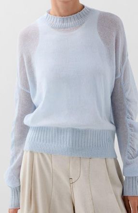 Scalpers Alpaca R Jumper in Lightblue at Nordstrom, Size Small Eu