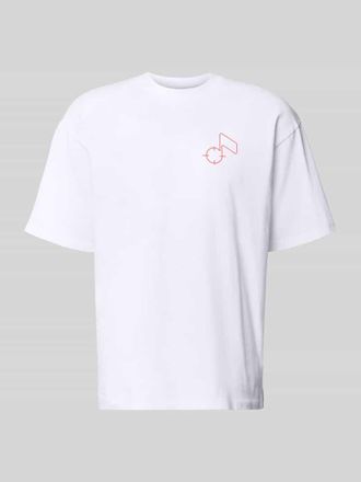 Edwin T-Shirt aus Baumwolle Modell CHARMER in Weiss, Gr&ouml;&szlig;e XXL